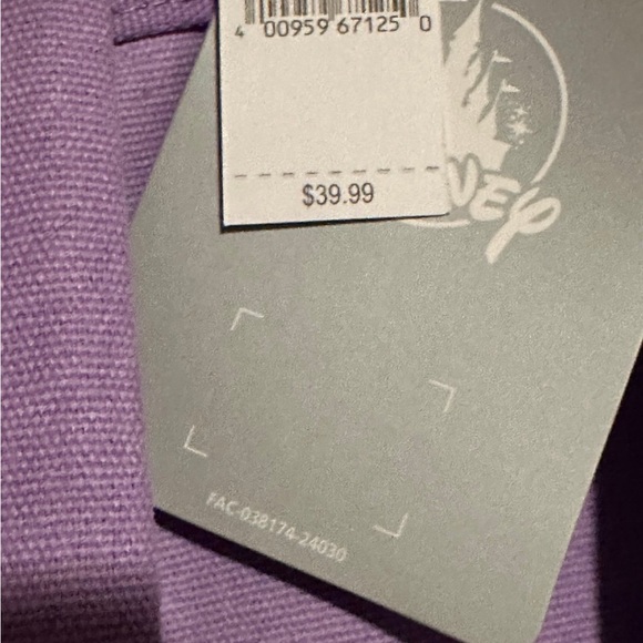 Disney Purple Stitch Backpack - Picture 3 of 4